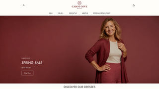 Screenshot of bycabotcove.com
