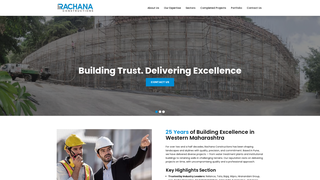 Thumbnail of rachana-constructions.com