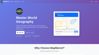 Thumbnail of mapmarvel.com