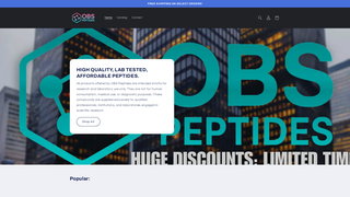 Thumbnail of obspeptides.com