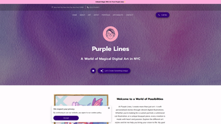 Thumbnail of purplelinesart.com