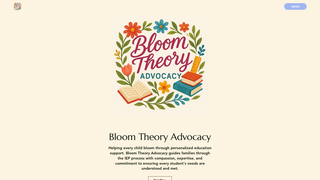 Thumbnail of bloomtheoryadvocacy.com