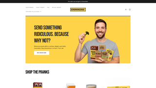 Thumbnail of sendnonsense.com