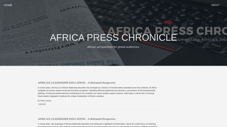 Thumbnail of africapresschronicle.org