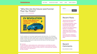 Thumbnail of trendenova.com