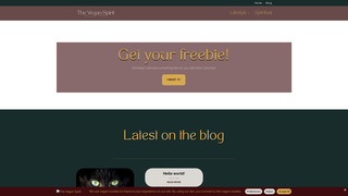 Thumbnail of theveganspirit.com