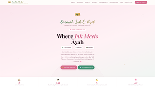 Screenshot of inkayat.com