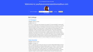 Thumbnail of yourfuturecareerstartsherewithus.com