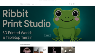 Thumbnail of ribbitprintstudio.com