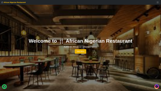 Thumbnail of africannigerianrestaurant.com