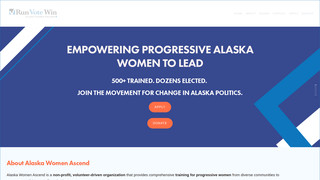 Screenshot of akwomenascend.com