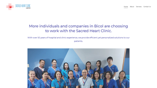 Thumbnail of sacredheartcliniclegazpi.com