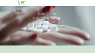 Thumbnail of sbtpharmaceuticals.com