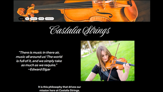 Thumbnail of castaliastrings.com