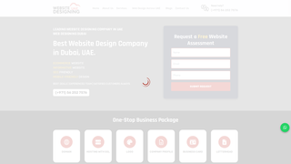 Thumbnail of websitedesigninguae.com