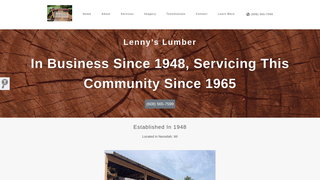 Thumbnail of lennyslumberwi.com