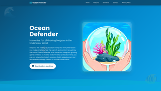 Thumbnail of oceandefendertreegame.com