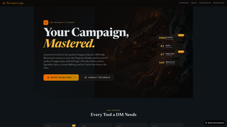 Screenshot of arcanistsledger.com