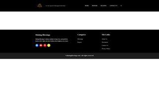 Thumbnail of shiningblessings.com