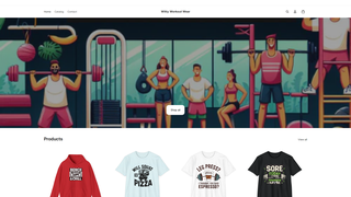 Thumbnail of wittyworkoutwear.com