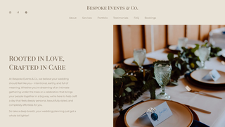 Thumbnail of bespokeeventscompany.com