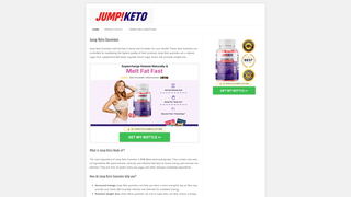 Thumbnail of jump-keto.com