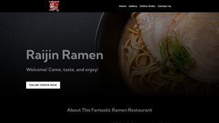 Thumbnail of raijinramenhouse.com