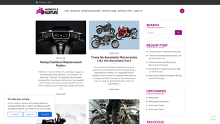 Thumbnail of motorcyclenurture.com