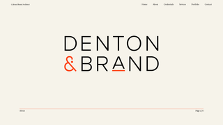 Thumbnail of dentonandbrand.com