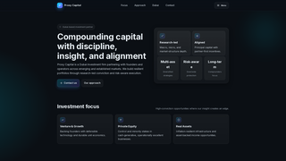 Thumbnail of proxycapitaldubai.com