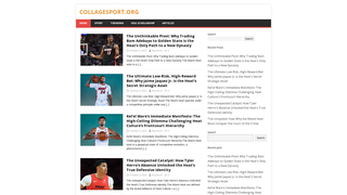 Thumbnail of collagesport.org