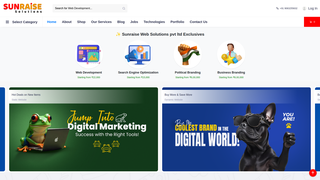 Thumbnail of sunraisedigitals.com