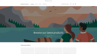 Screenshot of bidebenglobal.com