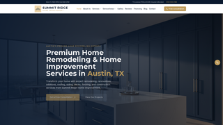 Screenshot of summitridgehomeimprovement.com