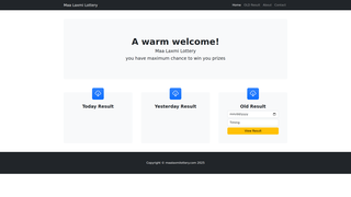 Thumbnail of maalaxmilottery.com
