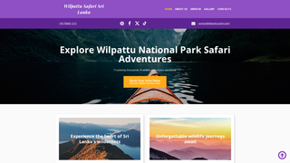 Thumbnail of wilpattusafarisl.com