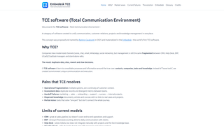 Thumbnail of totalcommunicationenvironment.com