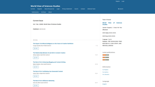 Thumbnail of worldviewsci.com