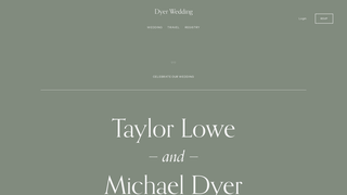 Thumbnail of dyerwedding.com