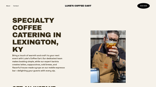 Thumbnail of lukescoffeecart.com