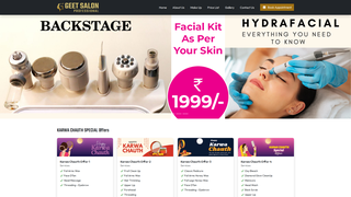 Thumbnail of geetsalonpro.com
