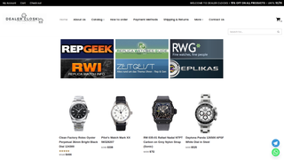Thumbnail of dealerclocks.net