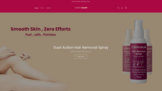 Thumbnail of zeroglam.com
