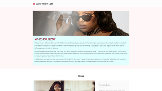 Thumbnail of lizzoweightloss.org