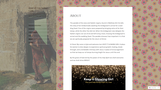 Thumbnail of keepitglowinggirl.com