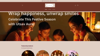 Thumbnail of utsavaura.com