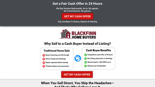 Thumbnail of blackfinnhomebuyers.com