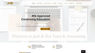 Thumbnail of jackanddottaxacademy.com