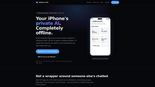 Screenshot of ondevicellm.app