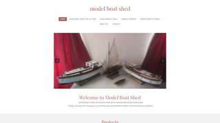 Thumbnail of modelboatshed.com